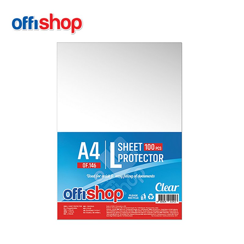 Folija L prozirna 80mic 1-100 OF146 Folija L Prozirna 80mic OF146 - Image 1