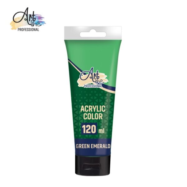 Akrilna Boja 120ml Green Emerald Art180