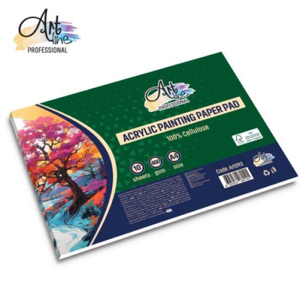 Blok Za Akrilne Boje A4 10 Lista 400g Landscape Art093