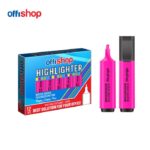 Highlighter Signir Pink Chisel Tip 0.1-0.5mm OF583