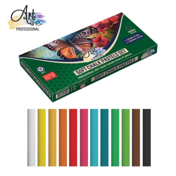 Umjetničke Pastele Meke 12 Kom Art078