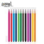 Flomasteri Set 12 Kom Triangular SC306 - Image 2