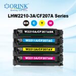 HP CF207A Black Cyan Yellow Magenta