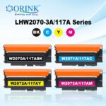 HP 117A Black Cyan Yellow Magenta