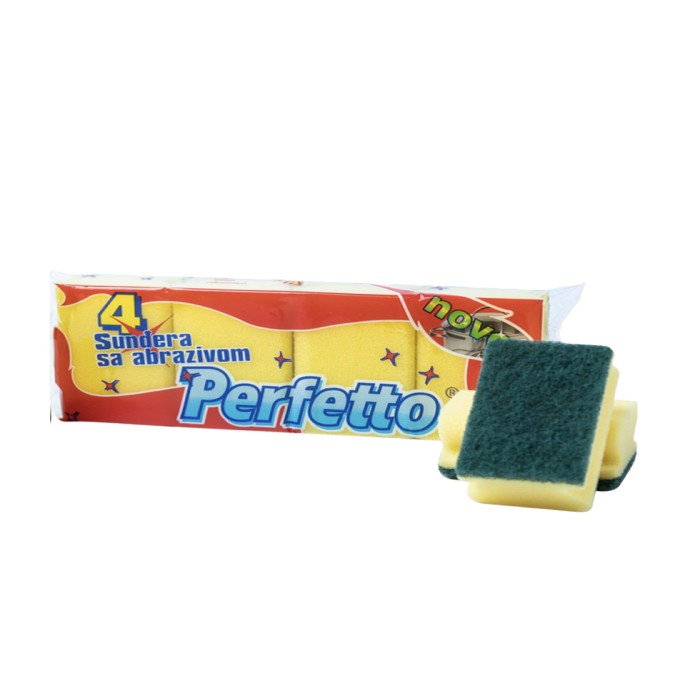 spuzva-perfetto-abrazivna-sa-gripom-4-1 Spužva Perfetto Abrazivna Sa Gripom 4/1 - Image 1